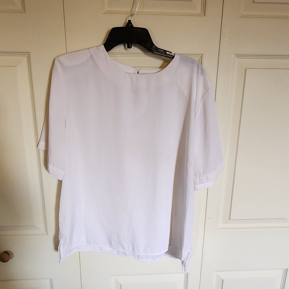 White Polyester Shell - image 1